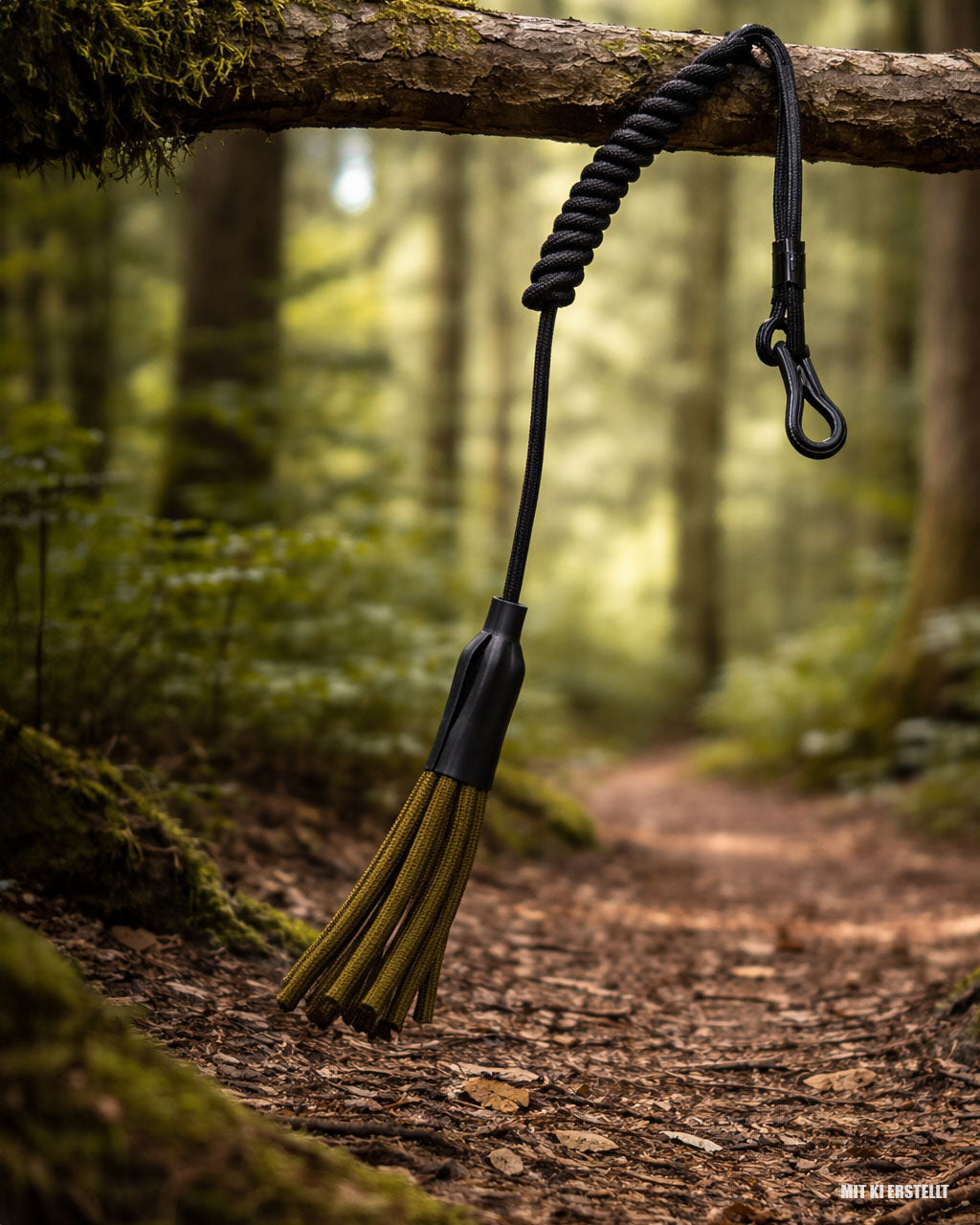 Scent cord for hunting big game and wild boar