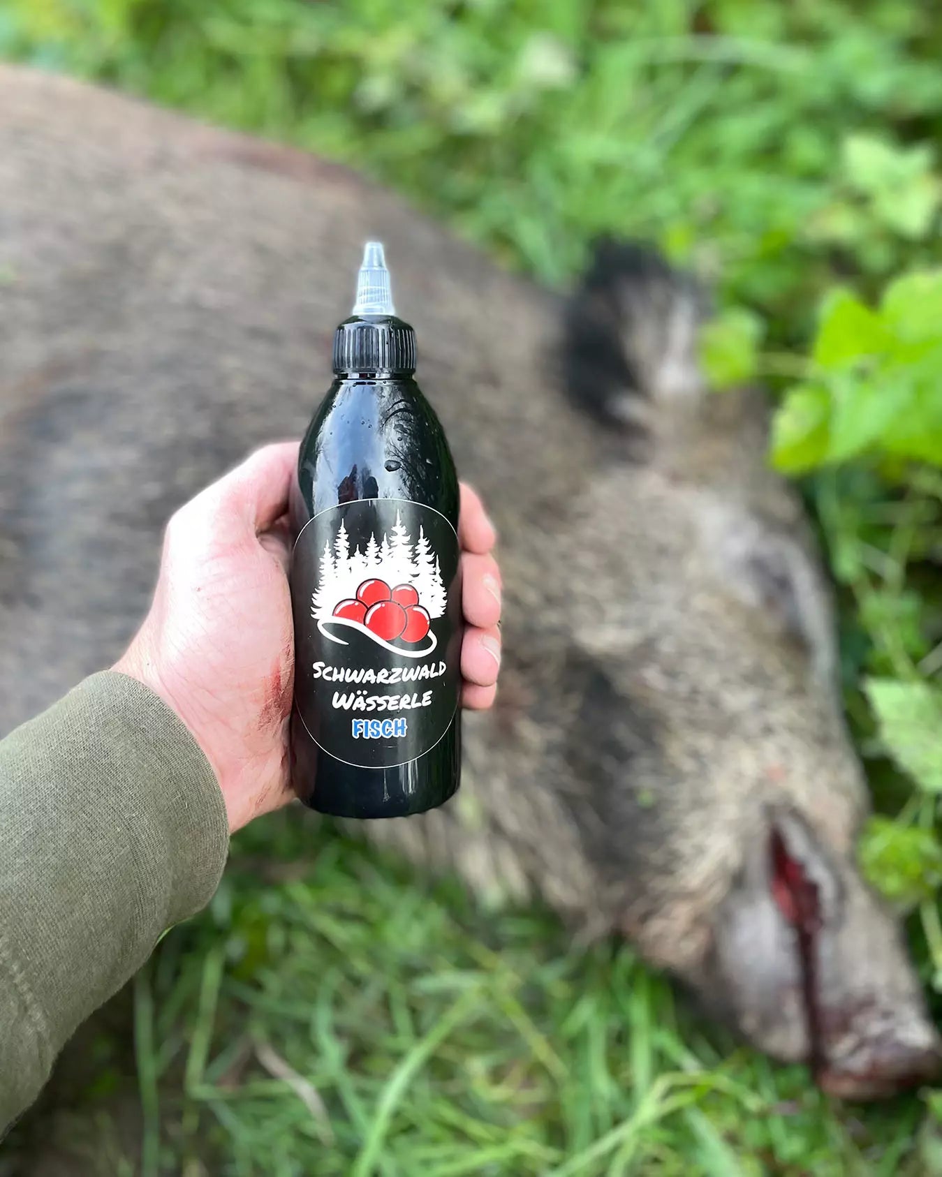 Fish attractant - wild boar and predators